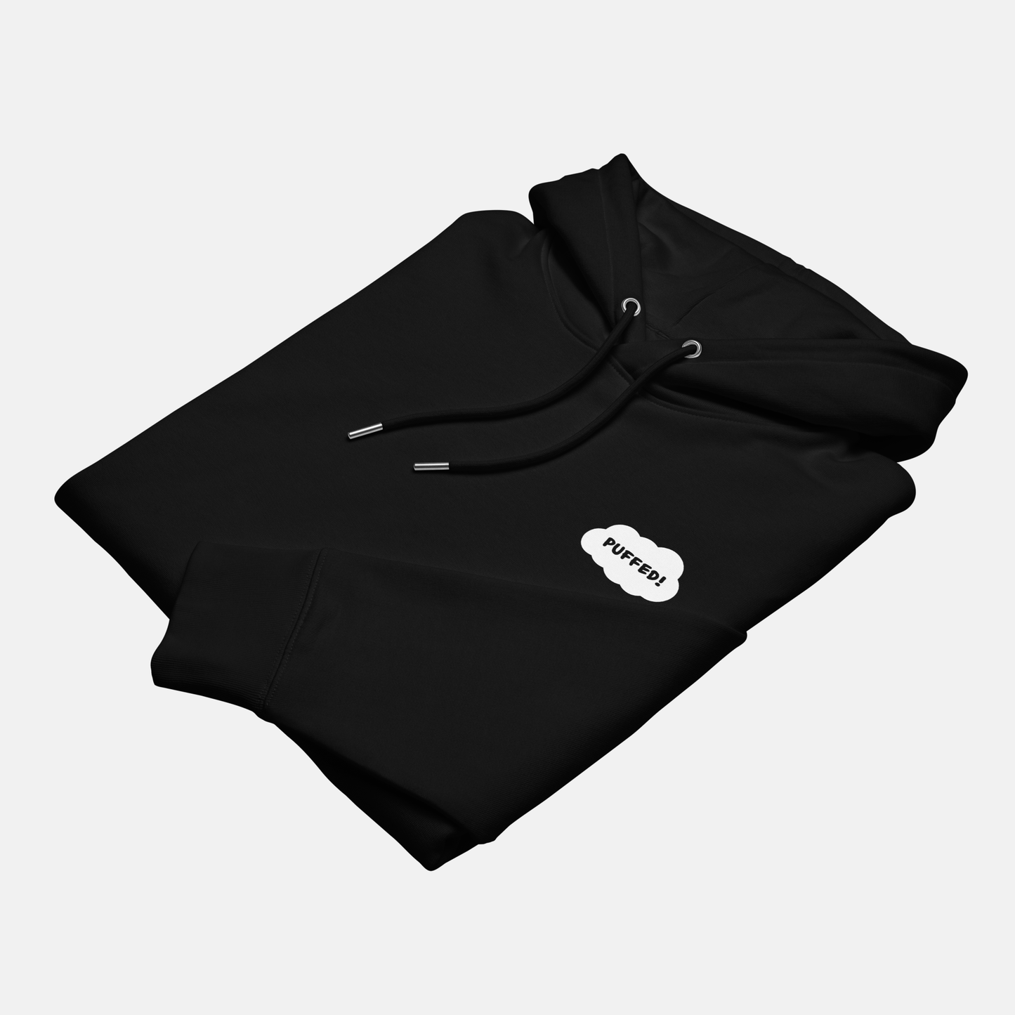 PUFFED! HOODIE | BLACK