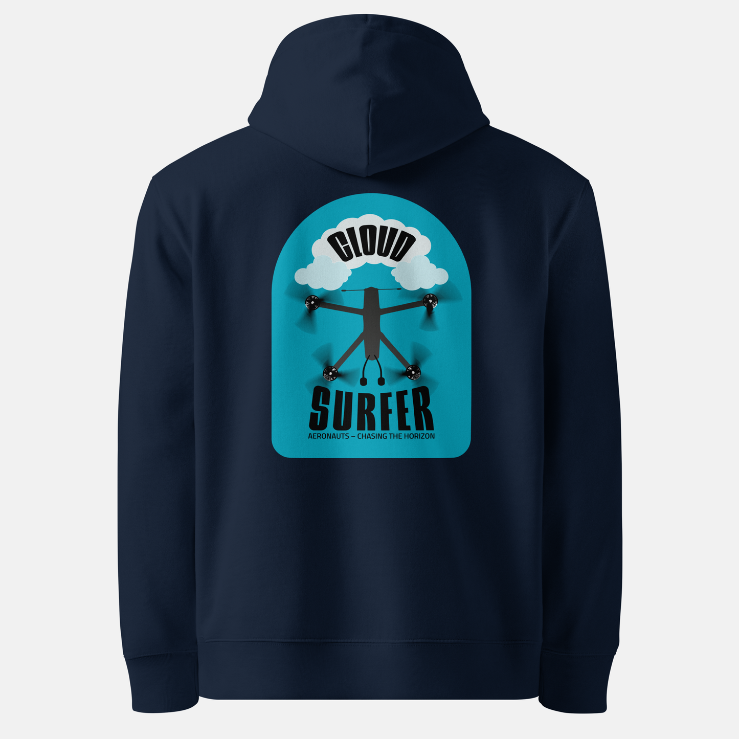 CLOUD SURFER HOODIE | NAVY BLUE