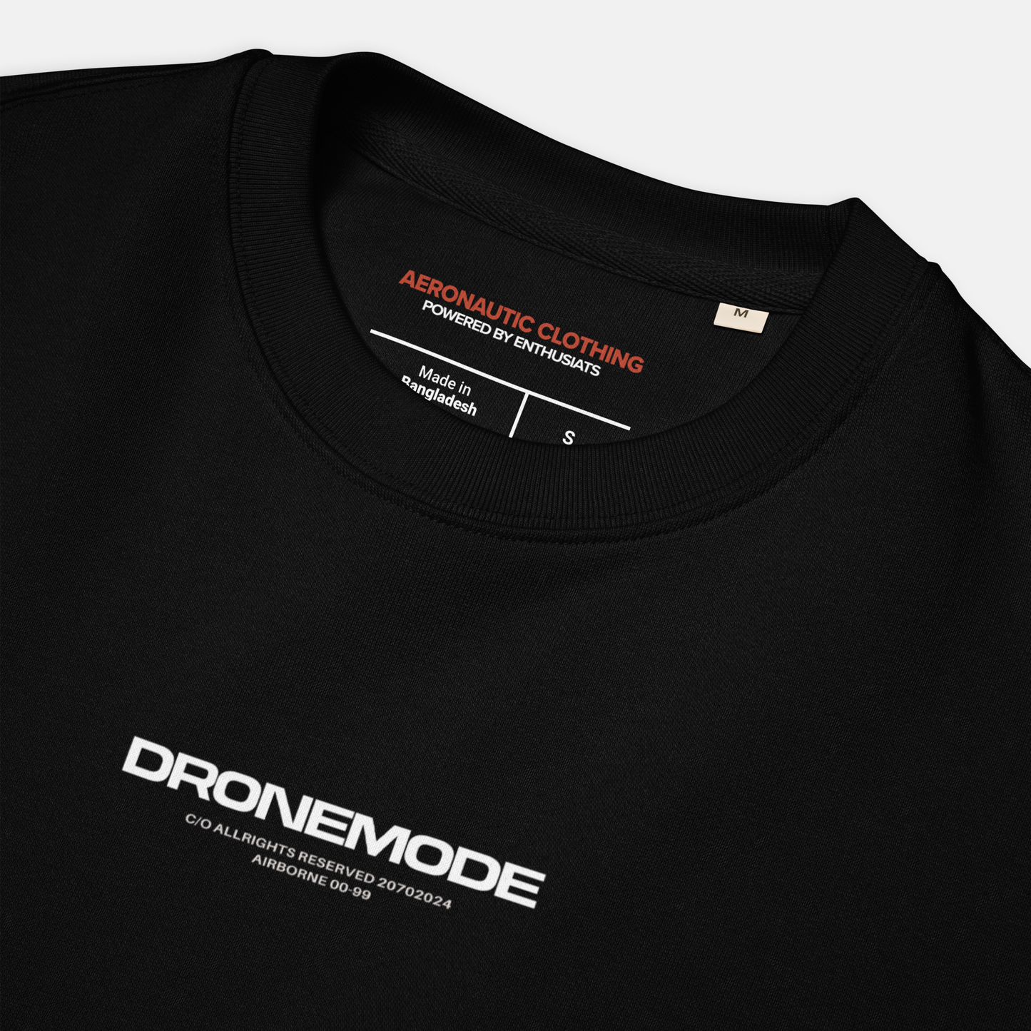 Dronemode Sweatshirt | Black