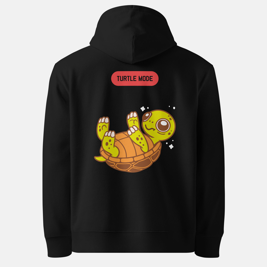 TURTLE MODE HOODIE | BLACK